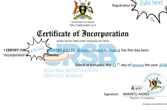 Certificate of Incorporation