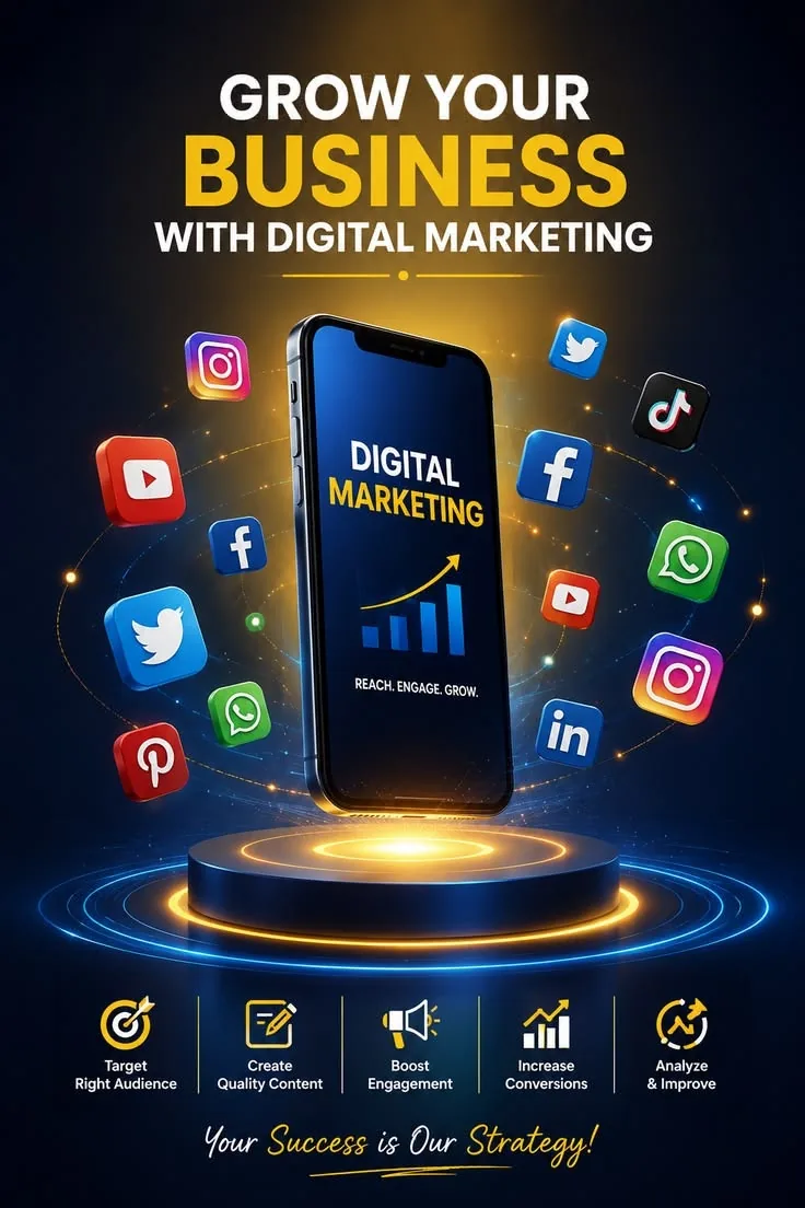 Digital marketing across social platforms