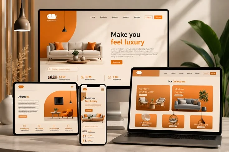 Website design and development